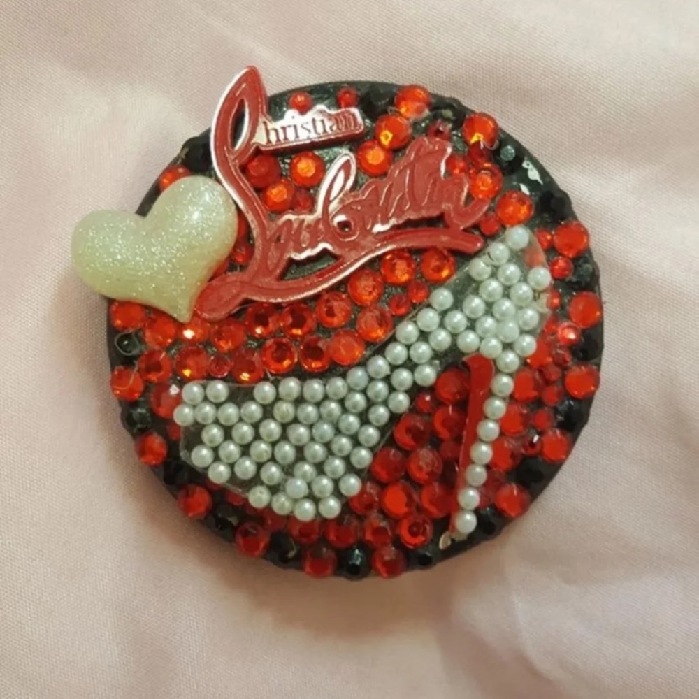 Christian Louboutin red bottom custom mirror